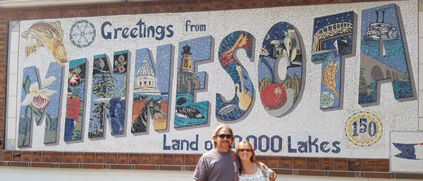 Bobby and Donna Milner at the Minnesota State Fair.